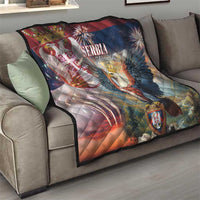 Serbia Eagle Statehood Day Quilt Only Unity Saves The Serbs - Wonder Print Shop