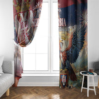 Serbia Eagle Statehood Day Window Curtain Only Unity Saves The Serbs - Wonder Print Shop