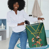 South Africa Rugby Laundry Basket Go Springboks - Wonder Print Shop