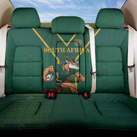 South Africa Rugby Back Car Seat Cover Go Springboks - Wonder Print Shop