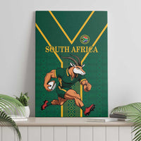 South Africa Rugby Canvas Wall Art Go Springboks - Wonder Print Shop