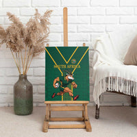 South Africa Rugby Canvas Wall Art Go Springboks - Wonder Print Shop