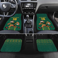 Custom South Africa Rugby Car Mats Go Springboks - Wonder Print Shop