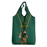 South Africa Rugby Grocery Bag Go Springboks - Wonder Print Shop