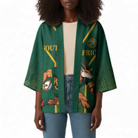 Custom South Africa Rugby Kimono Go Springboks - Wonder Print Shop