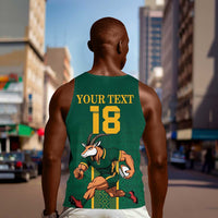 Custom South Africa Rugby Men Tank Top Go Springboks - Wonder Print Shop