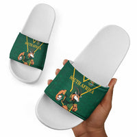South Africa Rugby Slide Sandals Go Springboks - Wonder Print Shop