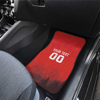 Custom Switzerland Football Car Mats Red Crosses Go Champions