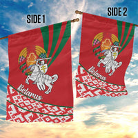 Belarus Pahonia Garden Flag Belarusian Patterns