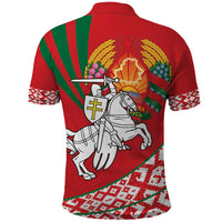 Belarus Pahonia Polo Shirt Belarusian Patterns