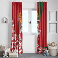 Belarus Pahonia Window Curtain Belarusian Patterns