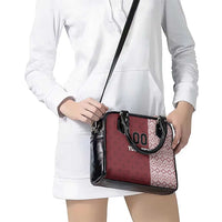 Custom Belarus Football Shoulder Handbag The White Wings Red Version