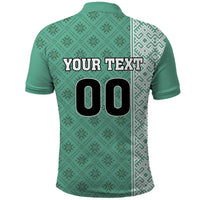 Custom Belarus Football Polo Shirt The White Wings Green Version