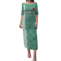 Custom Belarus Football Puletasi The White Wings Green Version