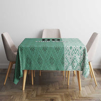 Custom Belarus Football Tablecloth The White Wings Green Version