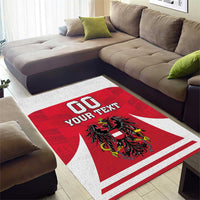 Custom Austria Hockey Area Rug Die Adler Go Champions
