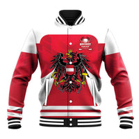 Custom Austria Hockey Baseball Jacket Die Adler Go Champions