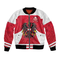 Custom Austria Hockey Bomber Jacket Die Adler Go Champions