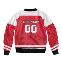 Custom Austria Hockey Bomber Jacket Die Adler Go Champions