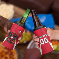 Custom Austria Hockey 4 in 1 Can Cooler Tumbler Die Adler Go Champions