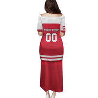 Custom Austria Hockey Family Matching Puletasi and Hawaiian Shirt Die Adler Go Champions