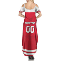 Custom Austria Hockey Family Matching Summer Maxi Dress and Hawaiian Shirt Die Adler Go Champions