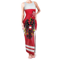 Custom Austria Hockey Family Matching Tank Maxi Dress and Hawaiian Shirt Die Adler Go Champions