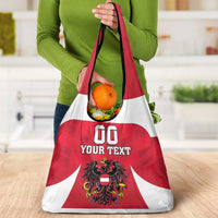 Custom Austria Hockey Grocery Bag Die Adler Go Champions