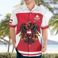 Custom Austria Hockey Hawaiian Shirt Die Adler Go Champions