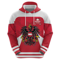 Custom Austria Hockey Hoodie Die Adler Go Champions