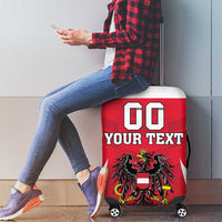 Custom Austria Hockey Luggage Cover Die Adler Go Champions