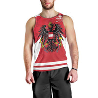 Custom Austria Hockey Men Tank Top Die Adler Go Champions
