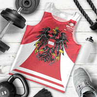 Custom Austria Hockey Men Tank Top Die Adler Go Champions
