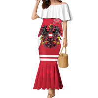 Custom Austria Hockey Mermaid Dress Die Adler Go Champions