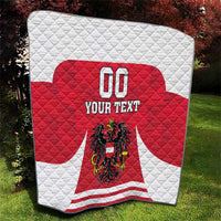 Custom Austria Hockey Quilt Die Adler Go Champions