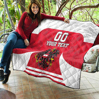 Custom Austria Hockey Quilt Die Adler Go Champions