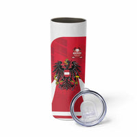 Custom Austria Hockey Skinny Tumbler Die Adler Go Champions