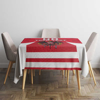 Custom Austria Hockey Tablecloth Die Adler Go Champions