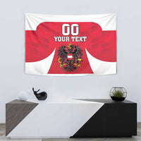 Custom Austria Hockey Tapestry Die Adler Go Champions