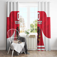 Custom Austria Hockey Window Curtain Die Adler Go Champions