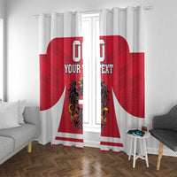 Custom Austria Hockey Window Curtain Die Adler Go Champions
