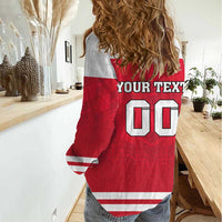 Custom Austria Hockey Women Casual Shirt Die Adler Go Champions