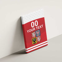 Custom Czech Republic Hockey Canvas Wall Art Czech Lion