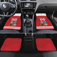 Custom Czech Republic Hockey Car Mats Czech Lion