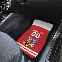 Custom Czech Republic Hockey Car Mats Czech Lion
