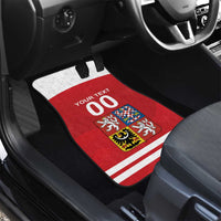 Custom Czech Republic Hockey Car Mats Czech Lion