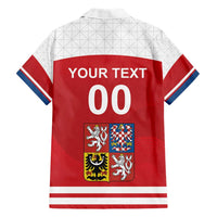 Custom Czech Republic Hockey Hawaiian Shirt Czech Lion