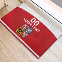 Custom Czech Republic Hockey Rubber Doormat Czech Lion