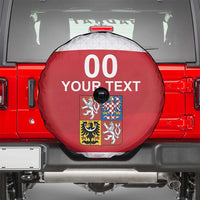 Custom Czech Republic Hockey Spare Tire Cover Czech Lion