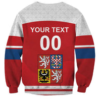 Custom Czech Republic Hockey Sweatshirt Czech Lion